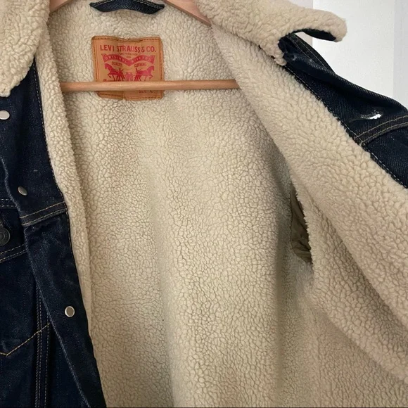 Levi’s Unisex Jacket Sherpa - Picture 10 of 12
